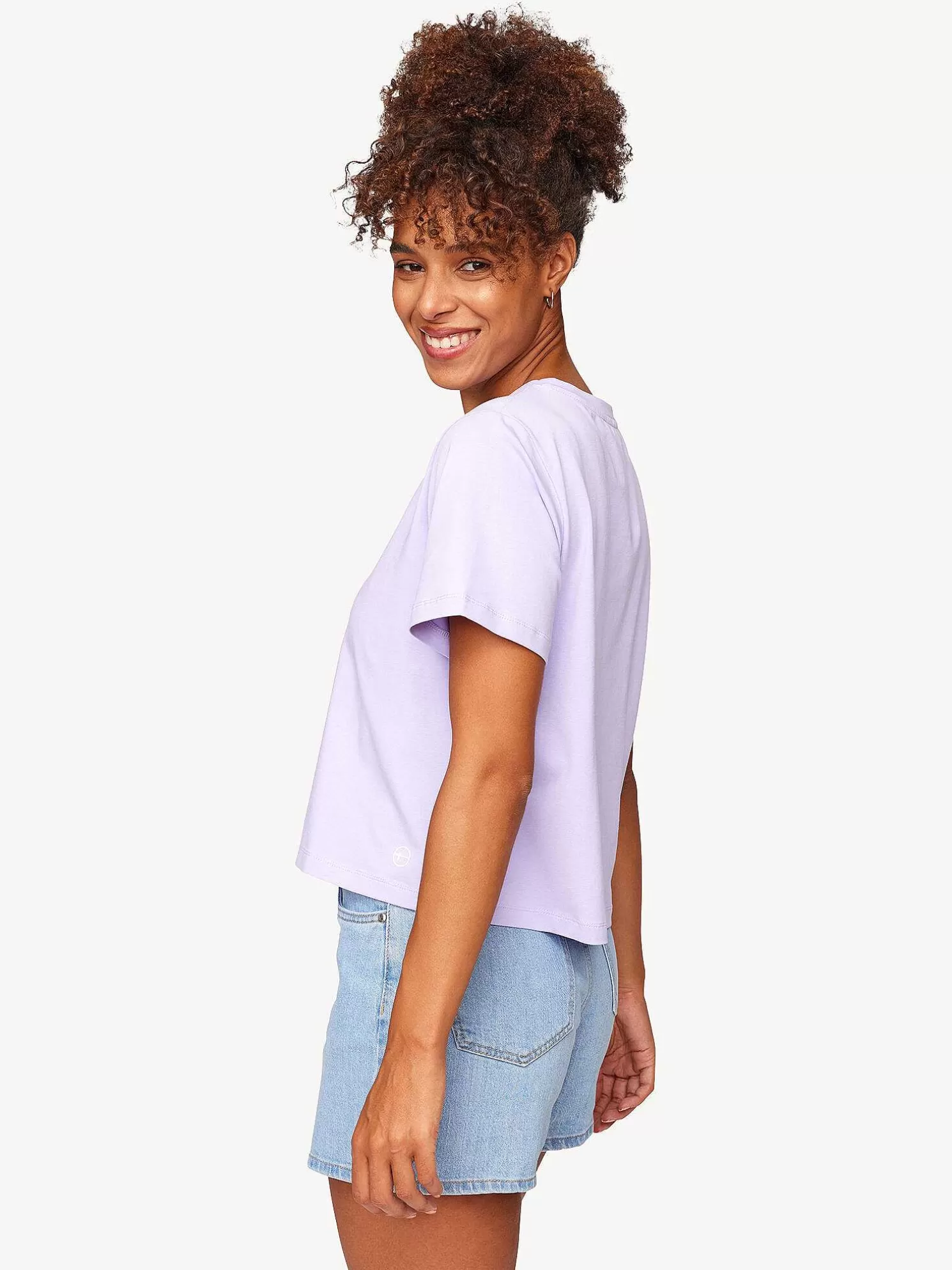 Oversized T-Shirt - Lila*Tamaris Cheap