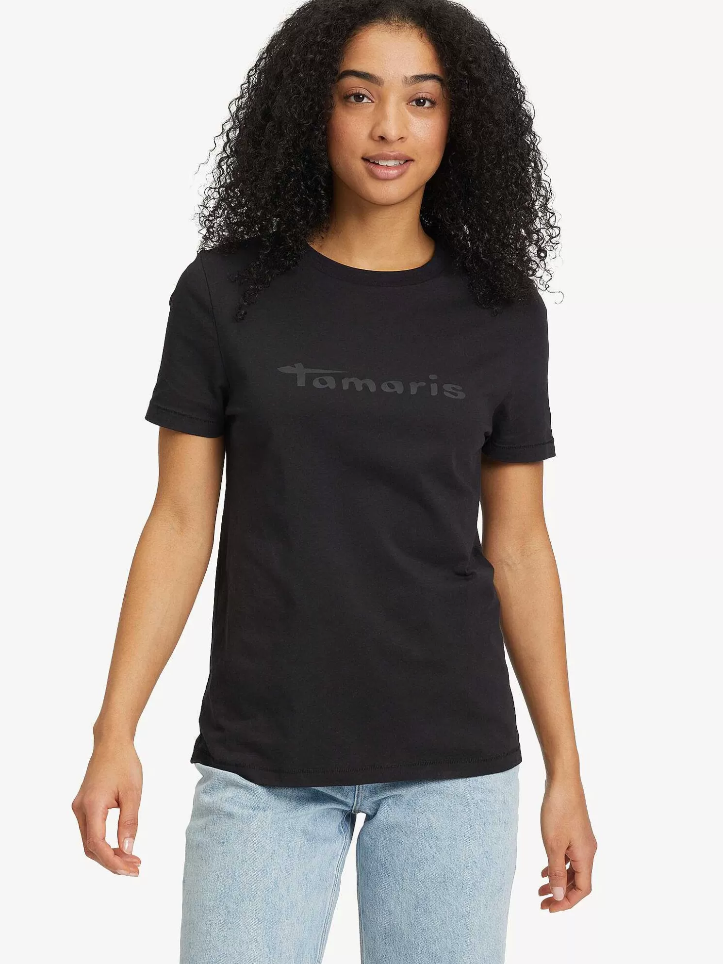 T-Shirt - Schwarz*Tamaris Cheap